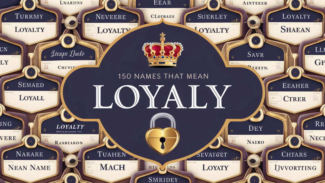 150+ Names That Mean Loyal or Loyalty (girls or boys)