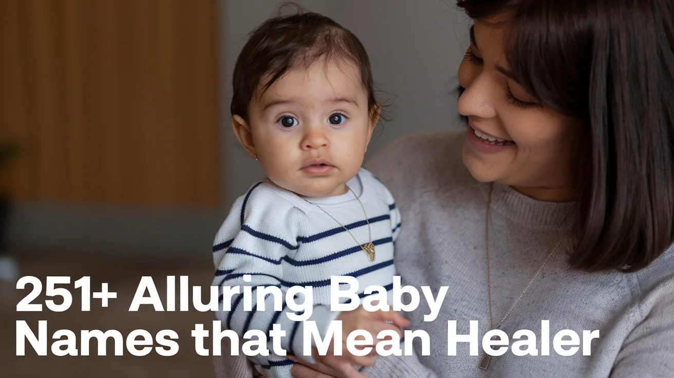 Alluring Baby Names That Mean Healer