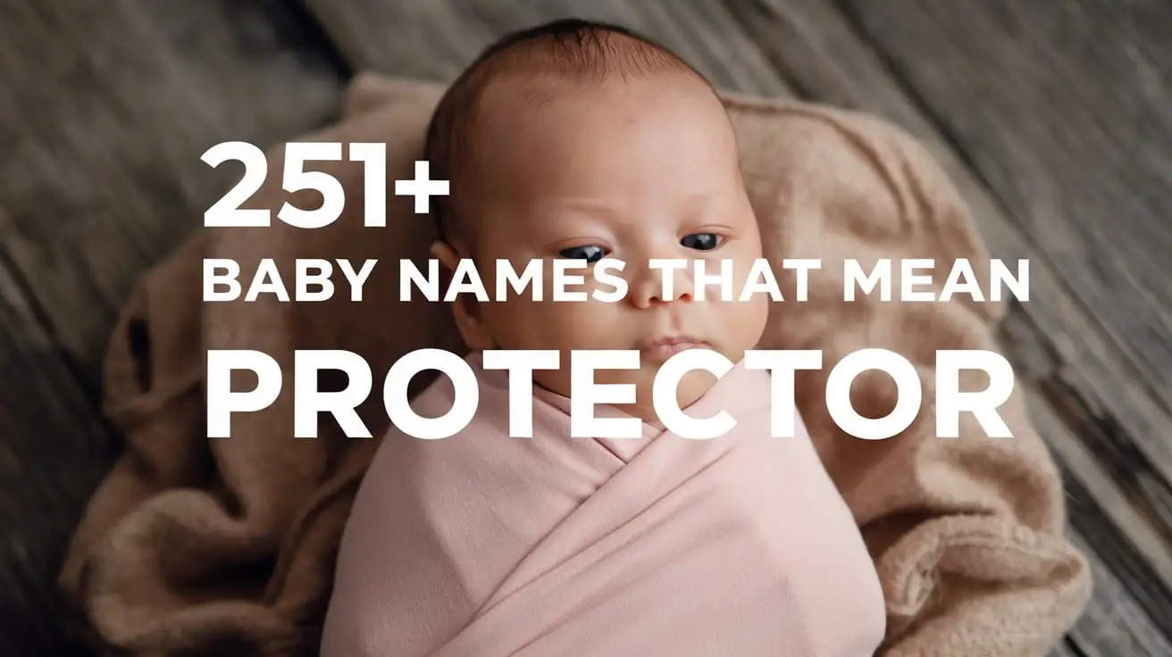 Baby Names That Mean Protector