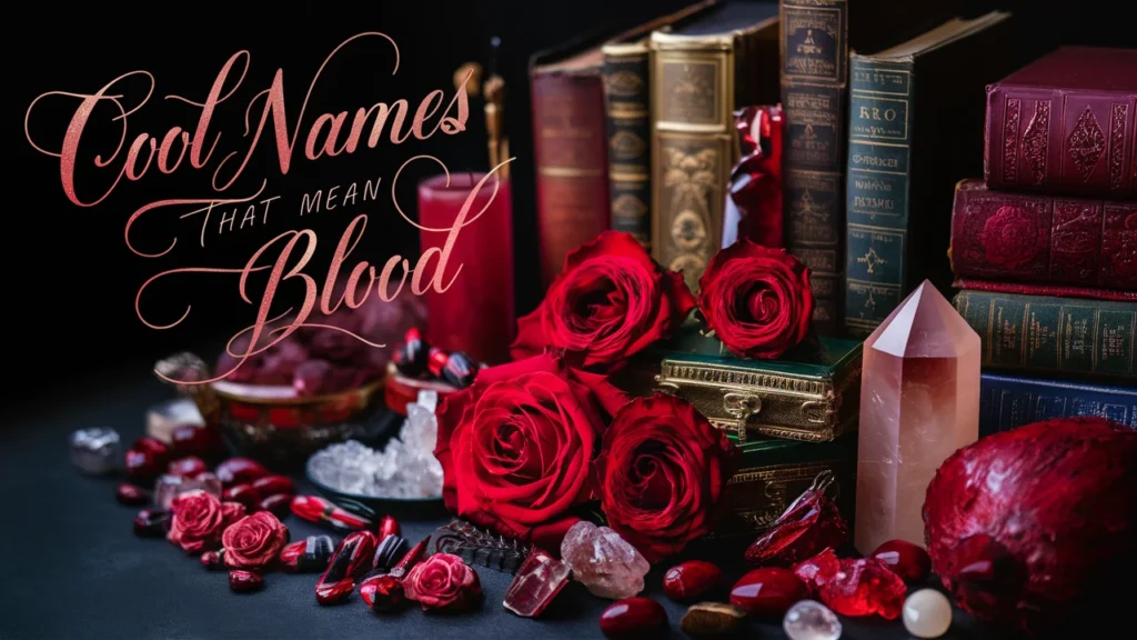 Cool Names That Mean Blood