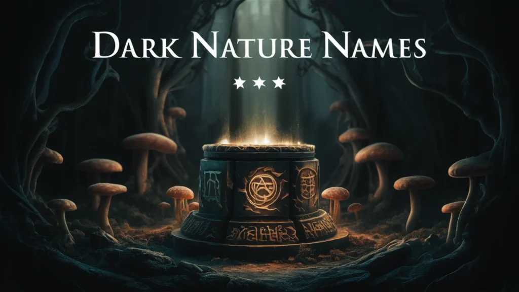 Dark Nature Names