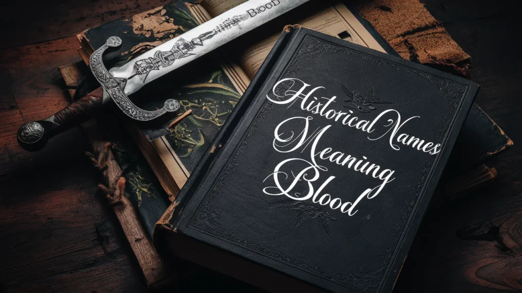 Historical Names Meaning Blood