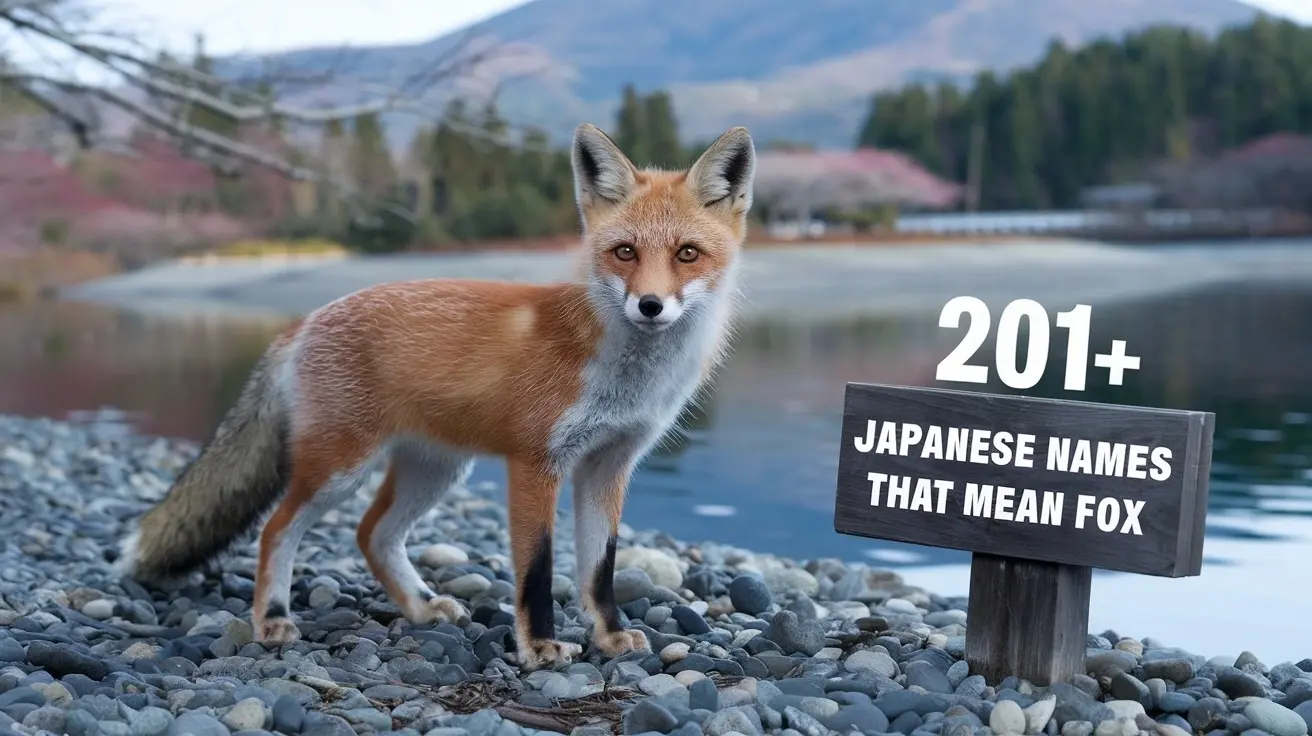 Japanese Names That Mean Fox