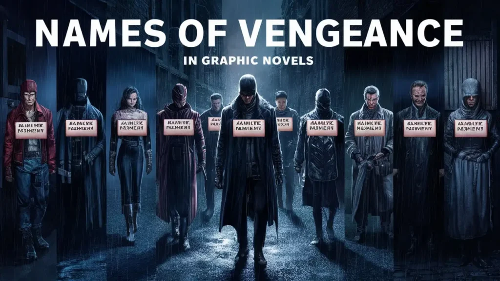 Names of Vengeance in Graphic Novels