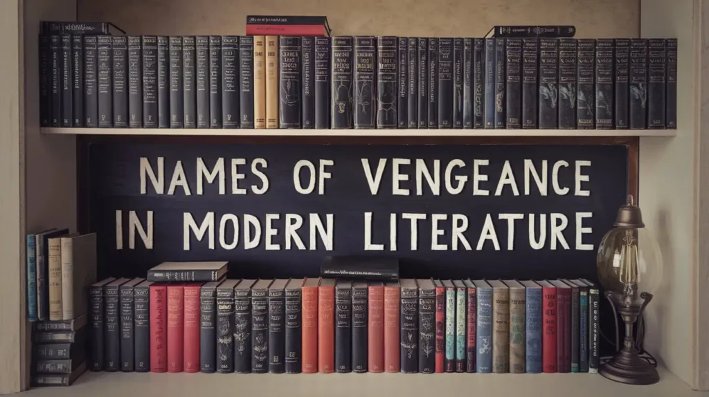 Names of Vengeance in Modern Literature