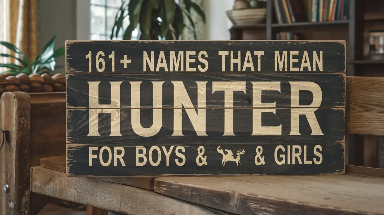 Names That Mean Hunter