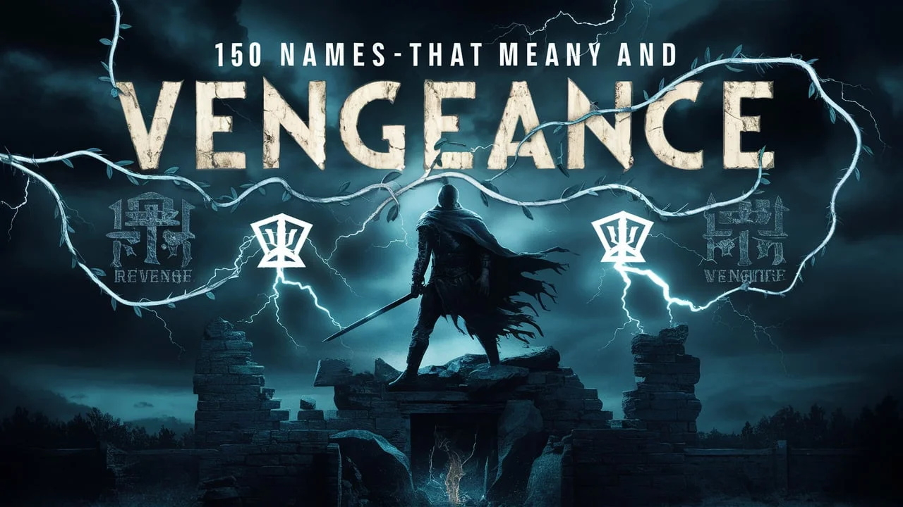 Names That Mean Revenge And Vengeance