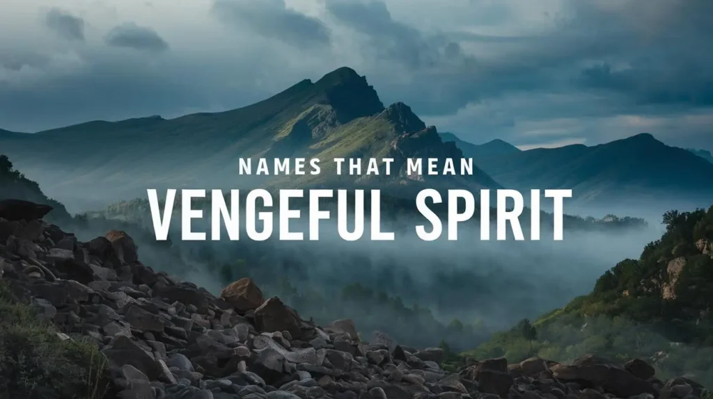 Names That Mean Vengeful Spirit