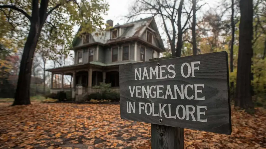 Names of Vengeance in Folklore