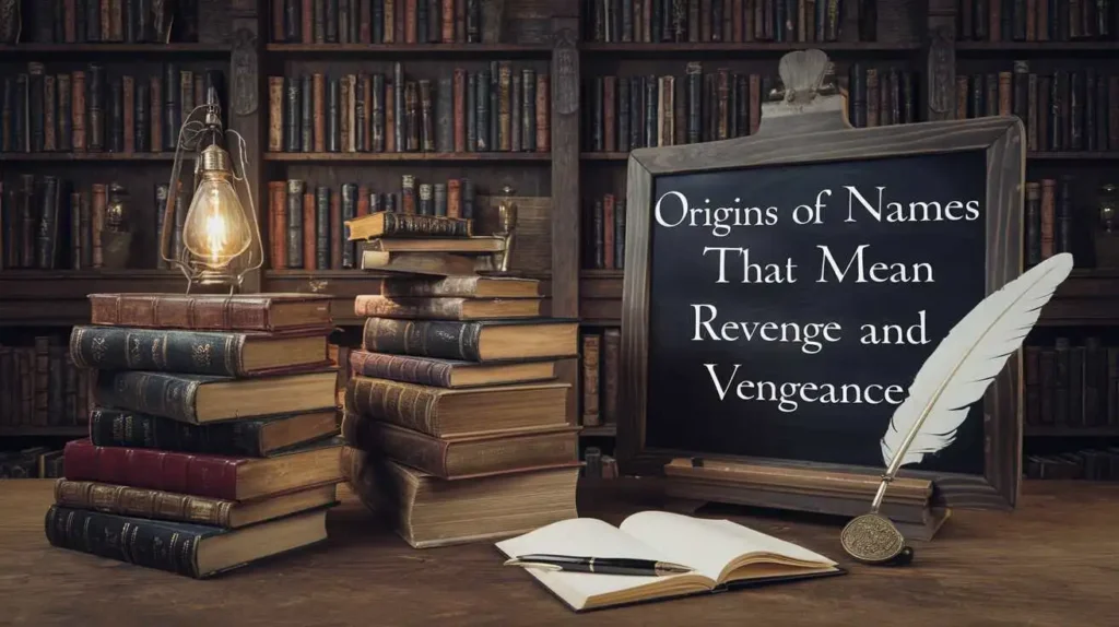 Origins of Names That Mean Revenge and Vengeance