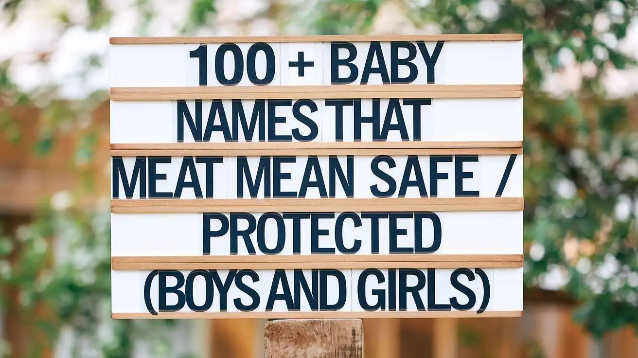 100+ Baby Names That Mean Safe / Protected (Boys and Girls)