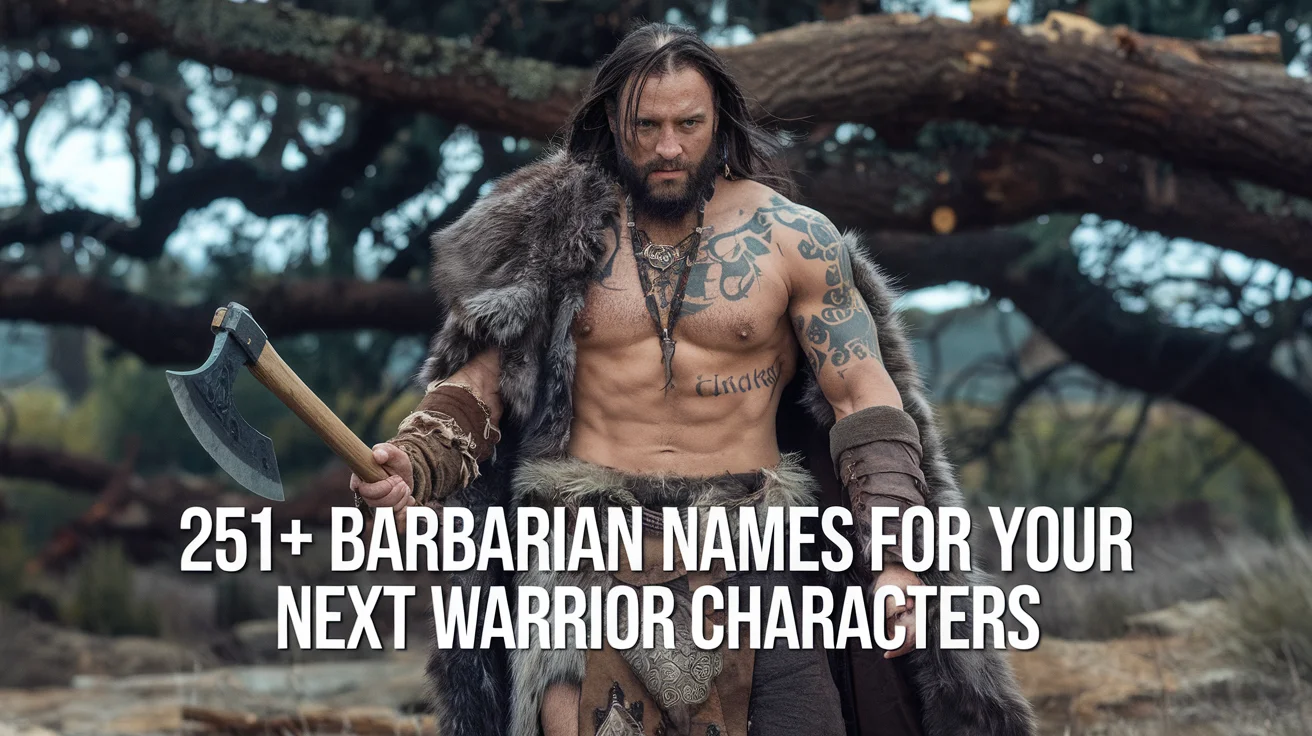 Barbarian Names for Your Next Warrior Characters