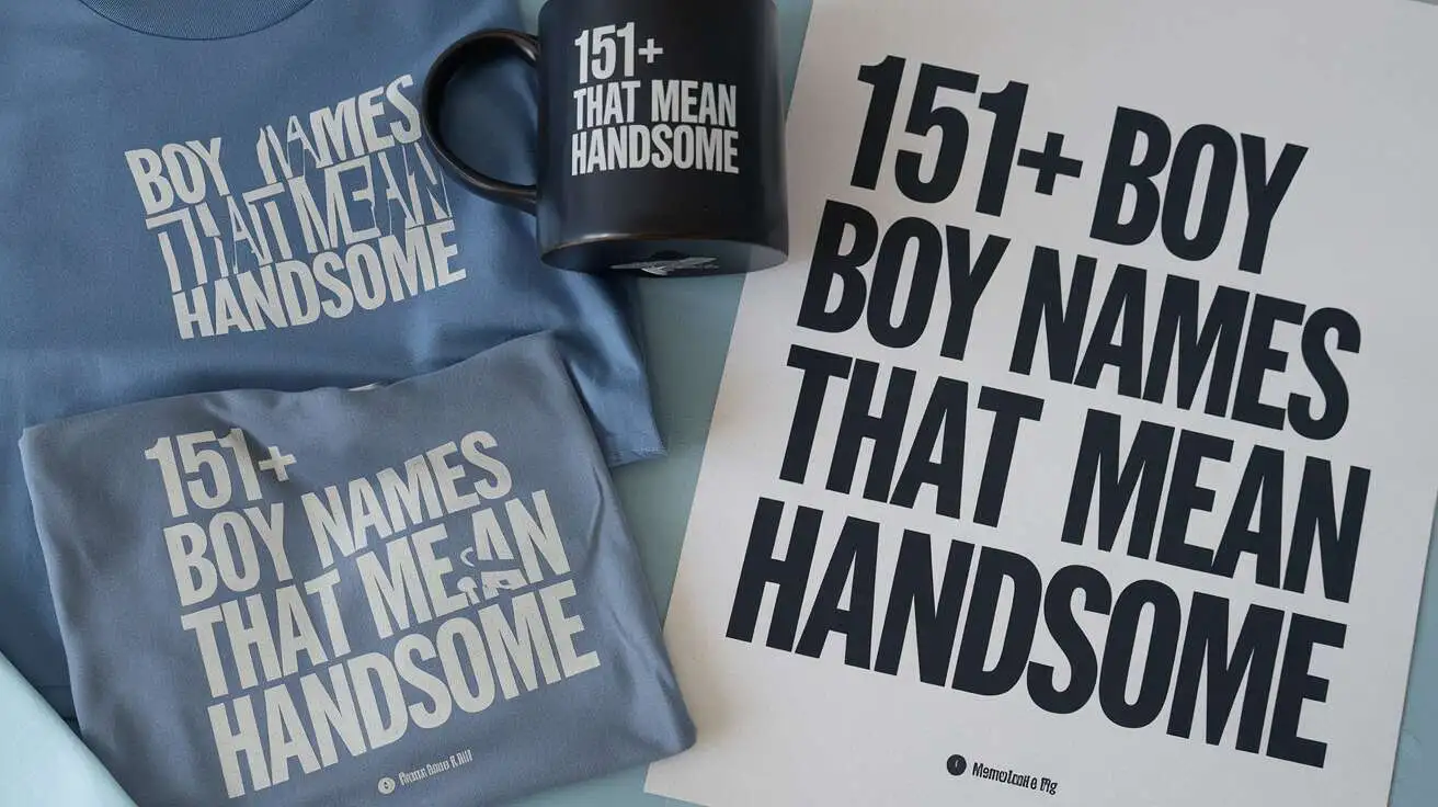 Boy Names That Mean Handsome