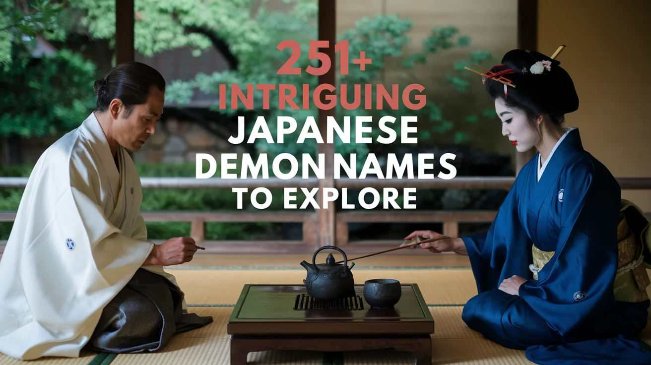 Japanese Demon Names