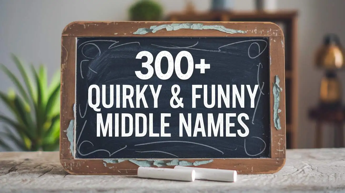 Hilarious and Quirky Middle Names That Will Make You Smile