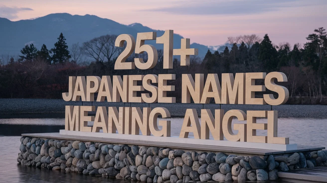 Japanese Names Meaning Angel