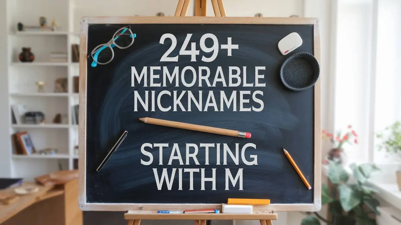 Memorable Nicknames Starting With M