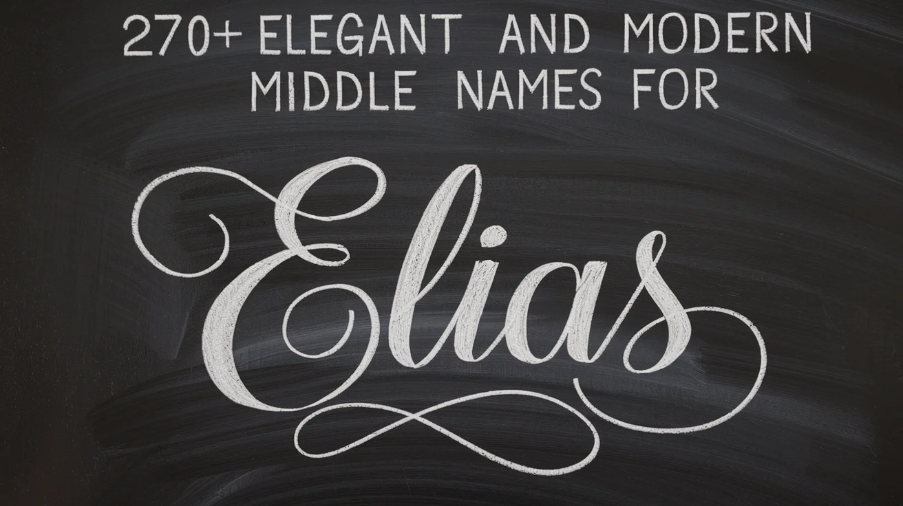 Middle Names for Elias