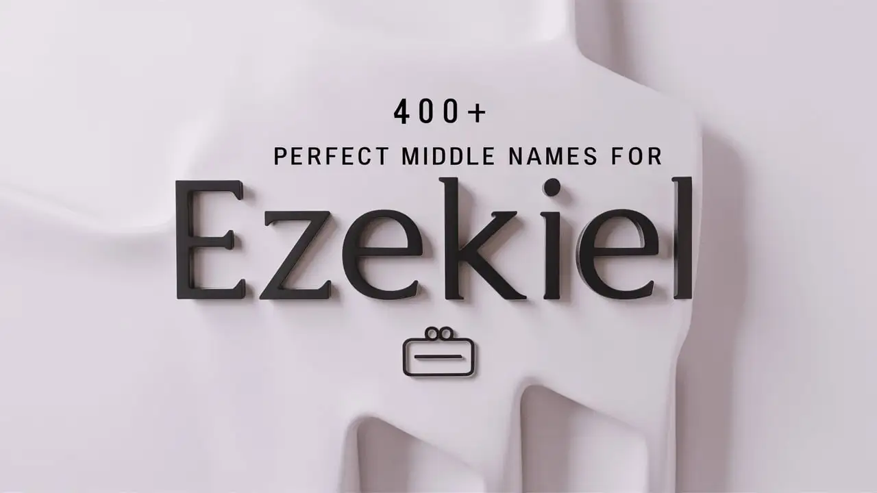 Middle Names for Ezekiel