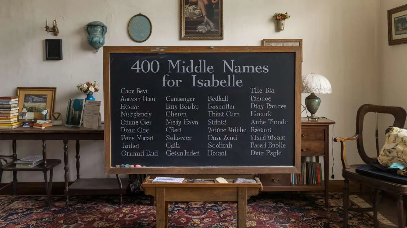 Gorgeous Middle Names for Isabelle