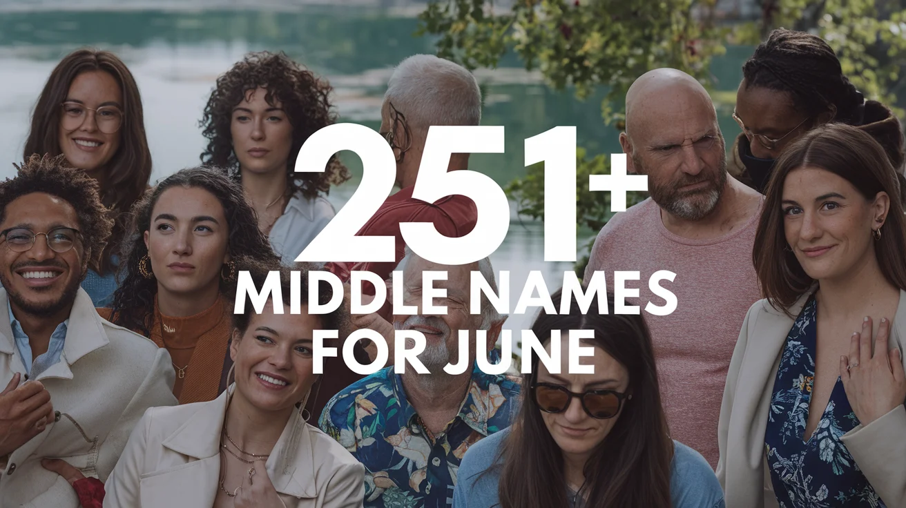 Middle Names for June