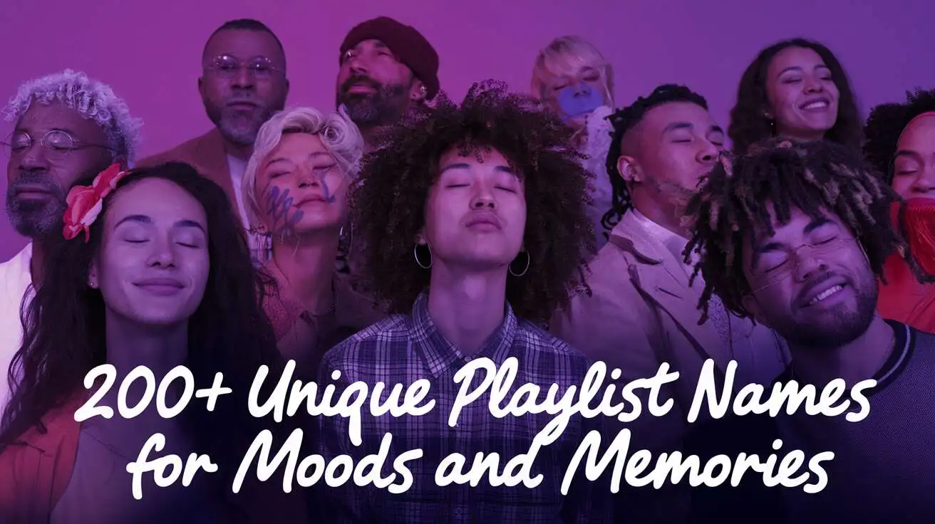 Unique Playlist Names for Moods and Memories