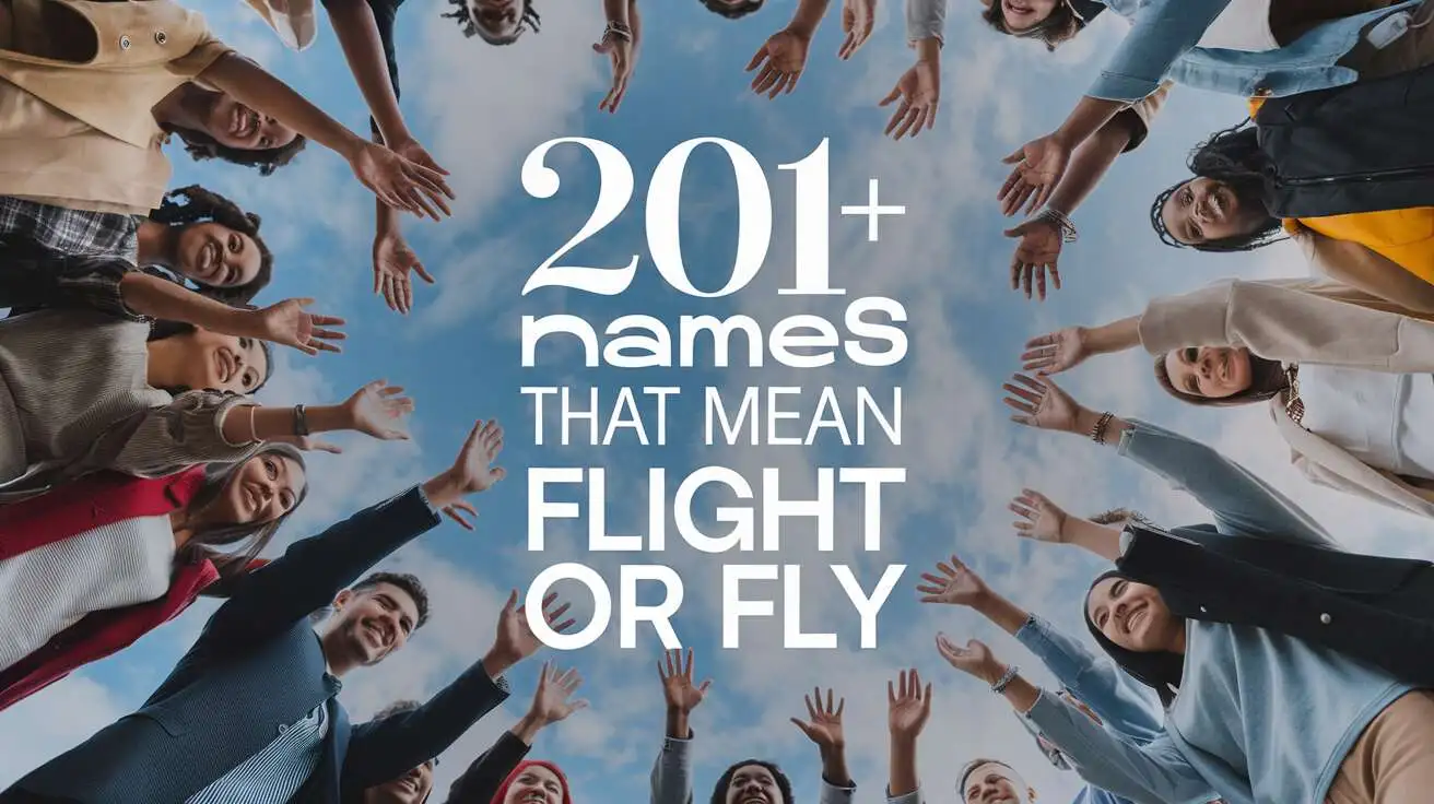 Names That Mean Flight or Fly