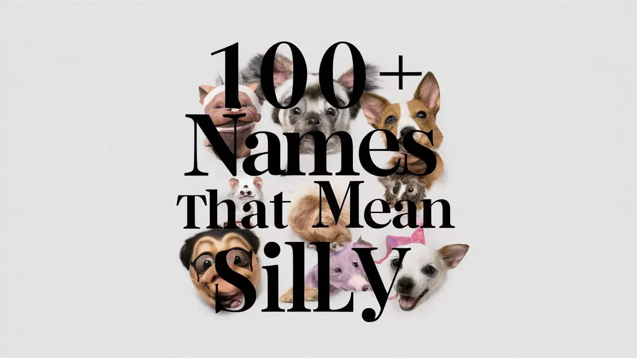 Names that mean silly