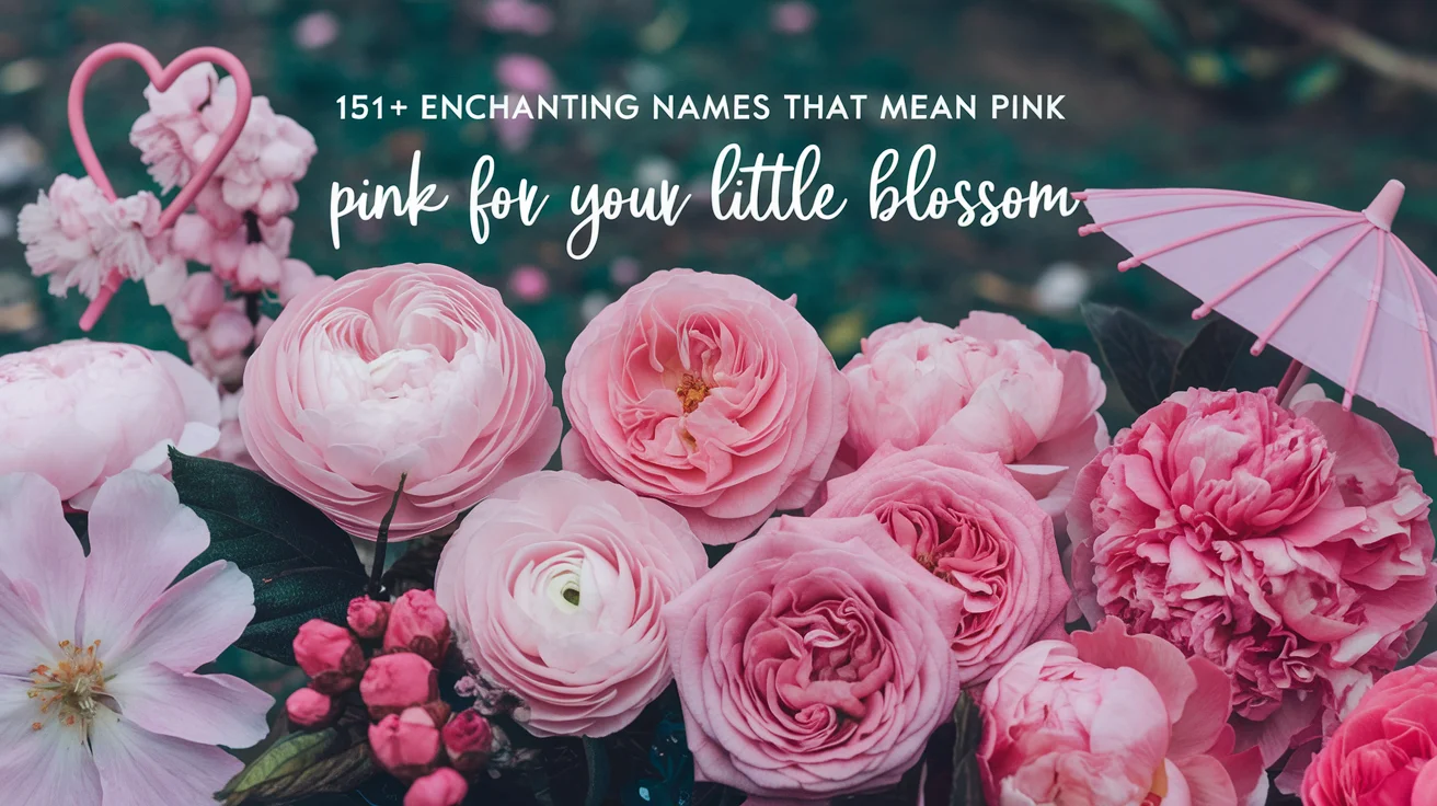 Names That Mean Pink