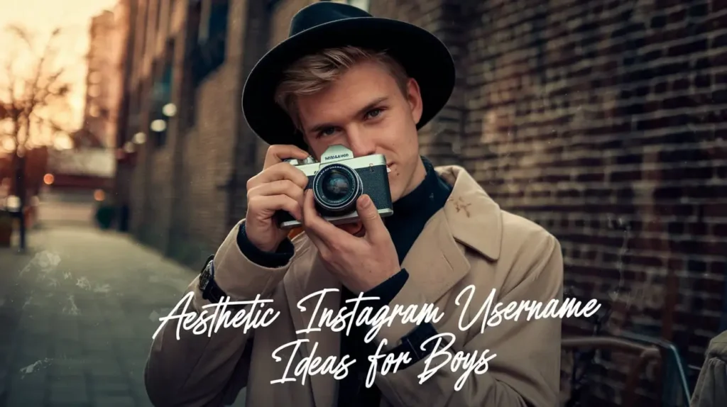 Aesthetic Instagram Username Ideas for Boys