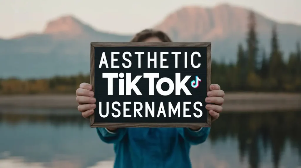 Aesthetic TikTok Usernames