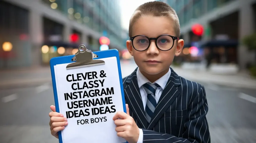 Clever & Classy Instagram Username Ideas for Boys