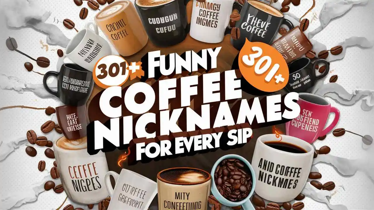 Funny Coffee Nicknames for Every Sip"