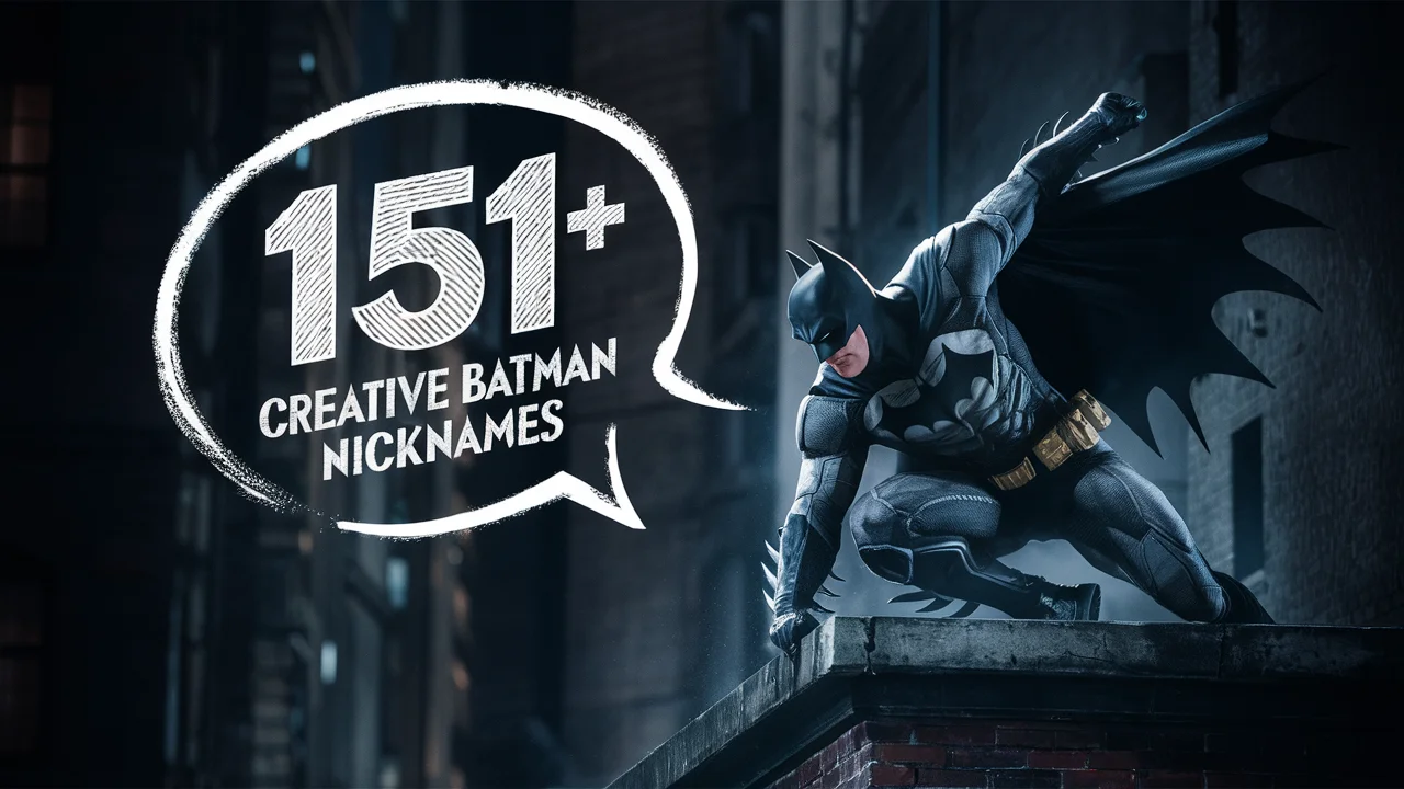 Creative Batman Nicknames