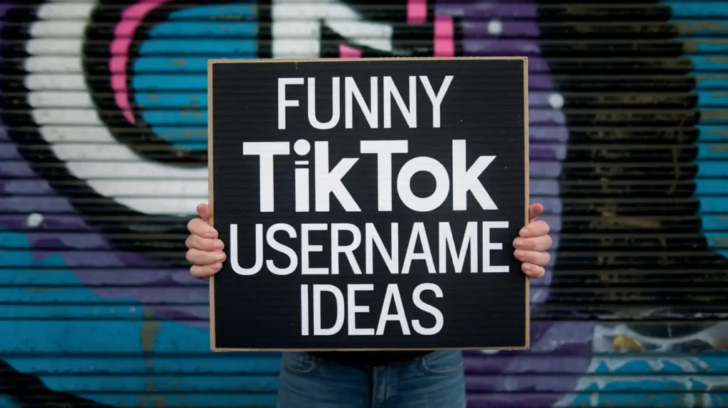 Funny TikTok Username Ideas