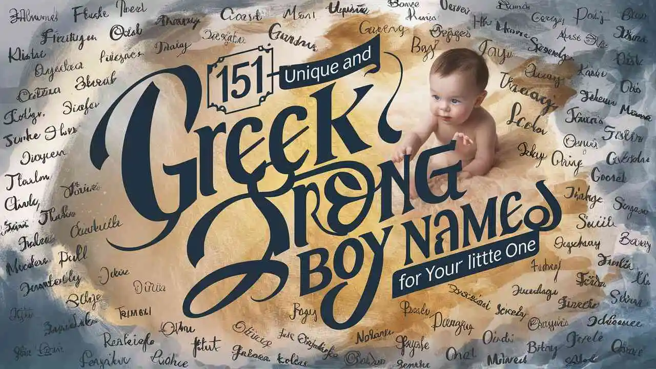 Unique and Strong Greek Boy Names for Your Little One