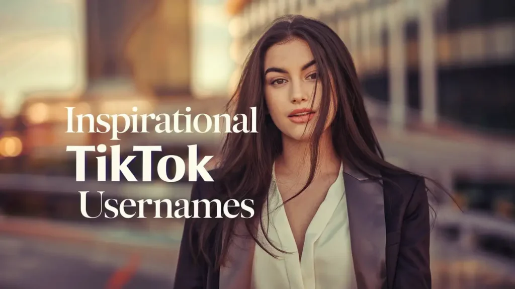 Inspirational TikTok Usernames