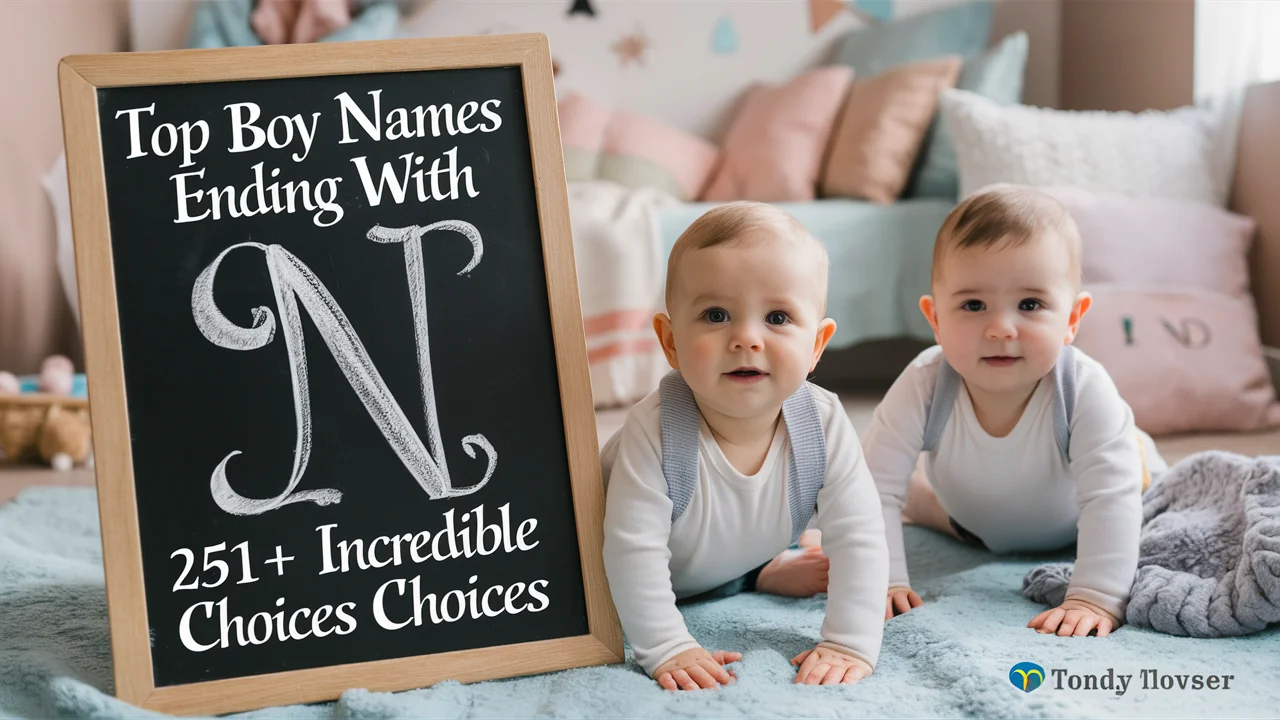 Names Ending With N