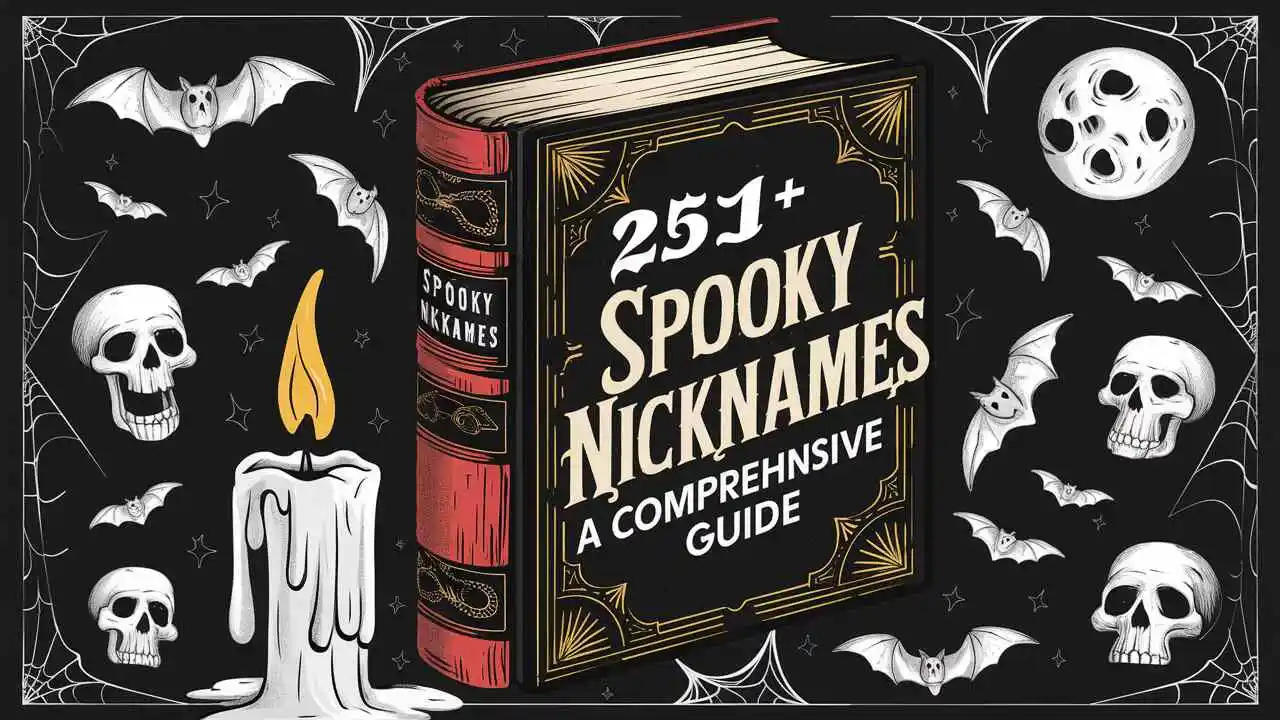 Spooky Nicknames: A Comprehensive Guide