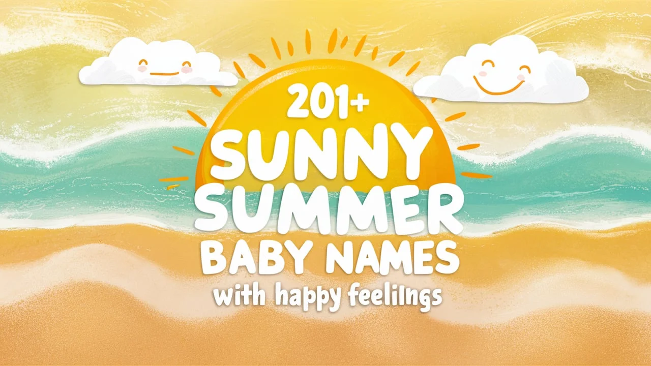 Sunny Summer Baby Names