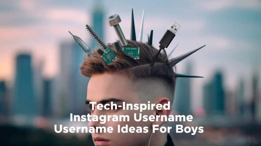 Tech-Inspired Instagram Username Ideas for Boys