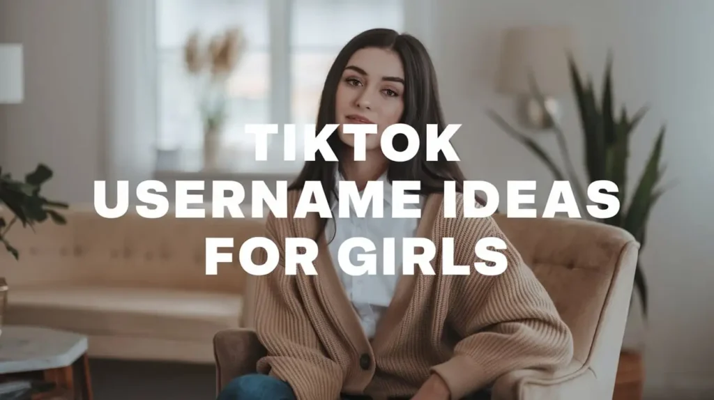 TikTok Username Ideas for Girls