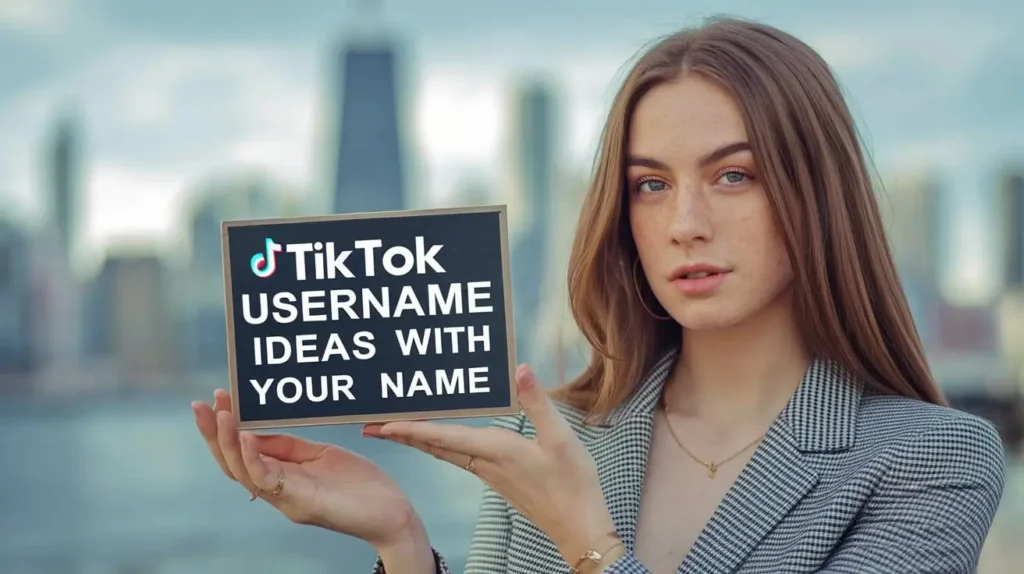 TikTok Username Ideas with Your Name