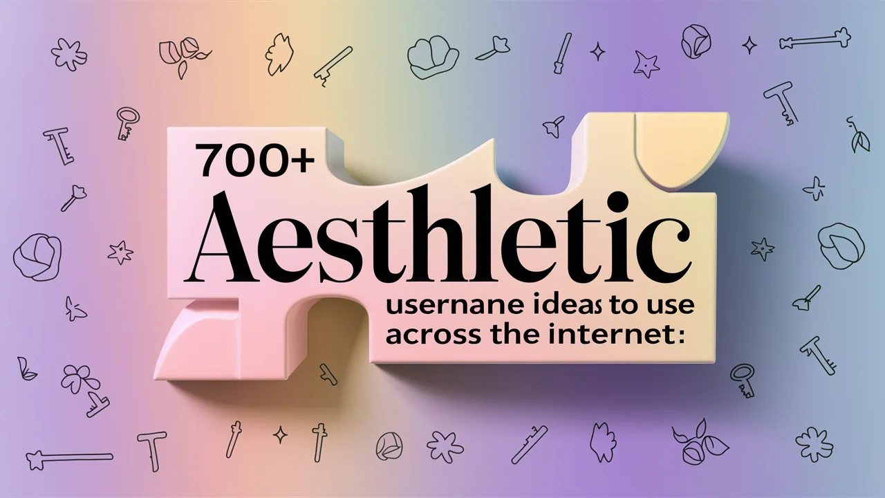 Aesthetic Username Ideas