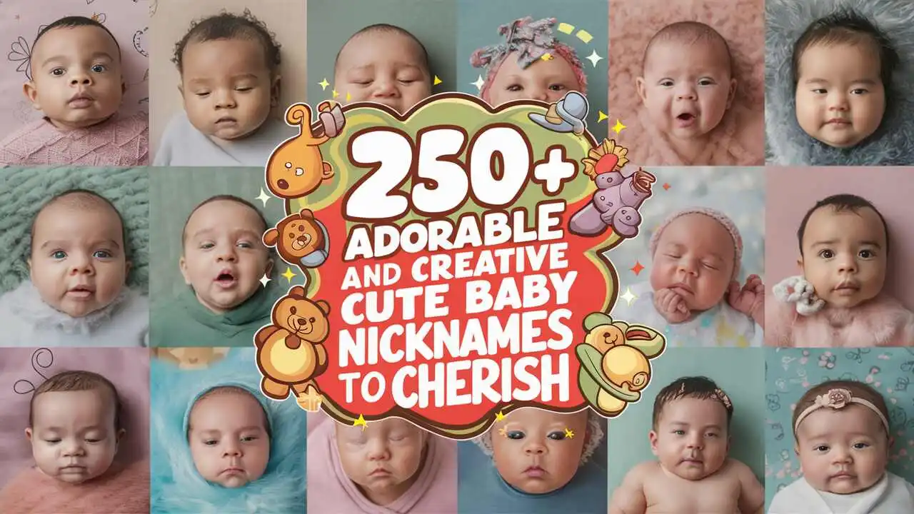 Adorable and Creative Cute Baby Nicknames to Cherish