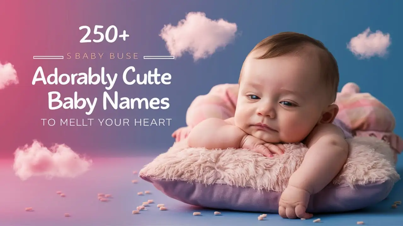 Adorably Cute Baby Boy Names to Melt Your Heart