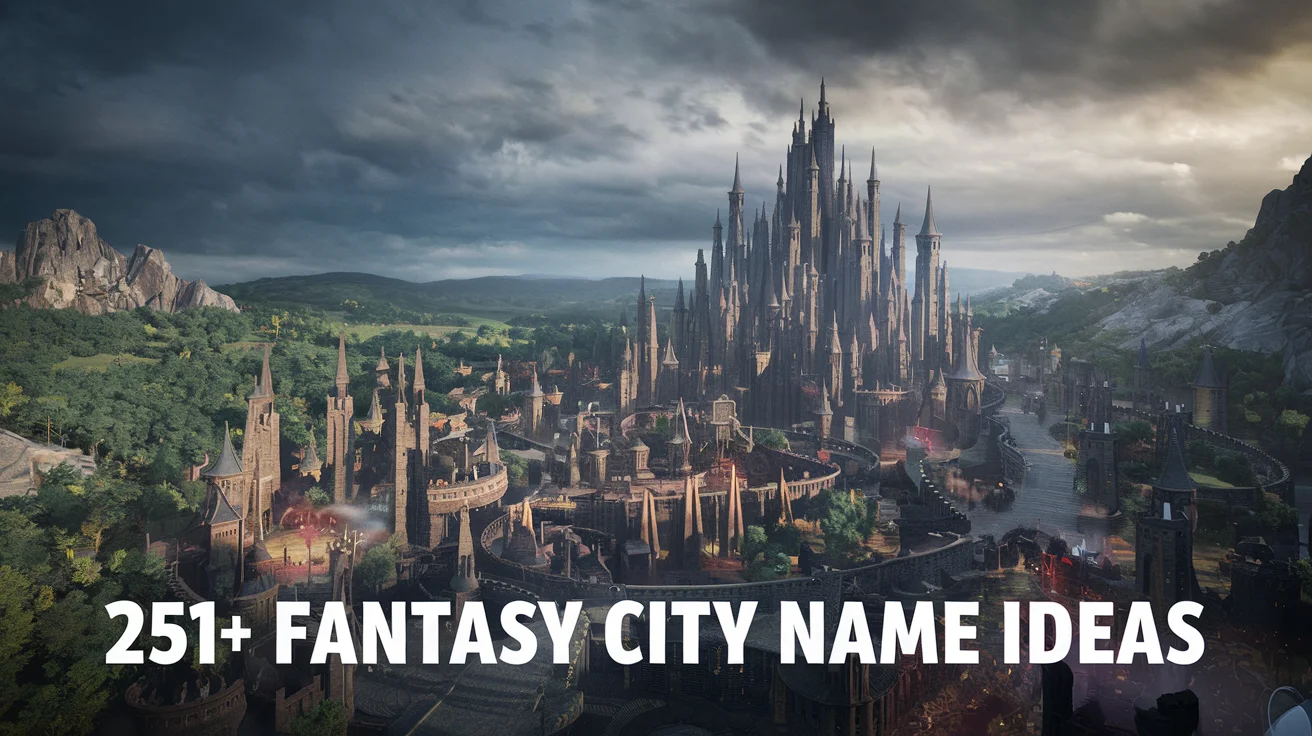 Fantasy City Name Ideas