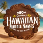 Perfect Hawaiian Middle Names and Their Meaning