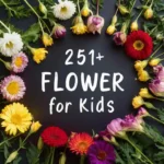 Flower Names For Kids