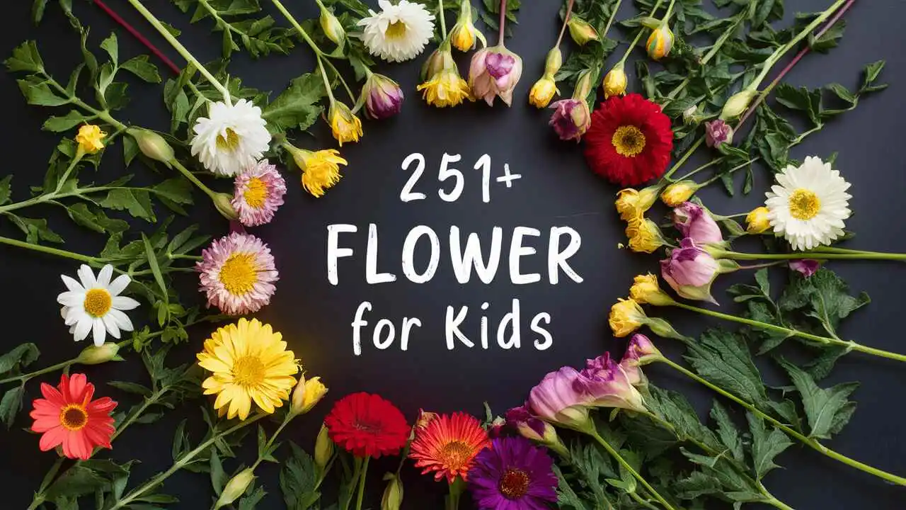 Flower Names For Kids